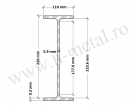 Profil IPE zincat 220 mm 2